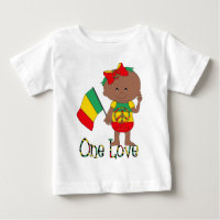 One Love Rasta Baby African American