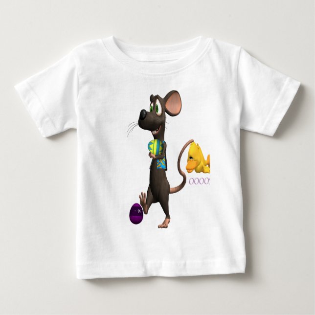 CAMISETA PARA BEBÊ OOOOH (Frente)