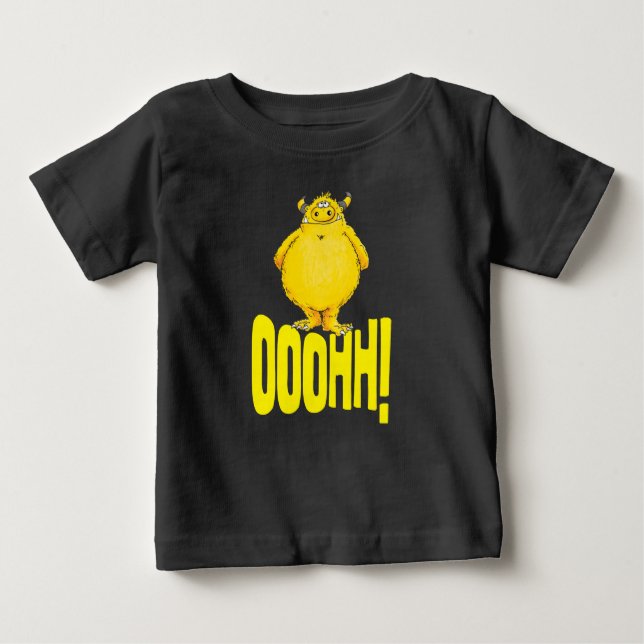Camiseta Para Bebê Oooooh!!! (Frente)