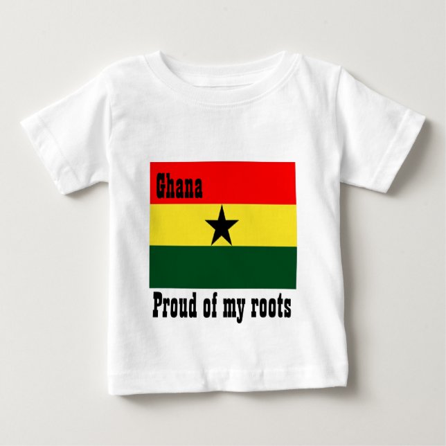 Camiseta Para Bebê orgulho das minhas raízes (Frente)