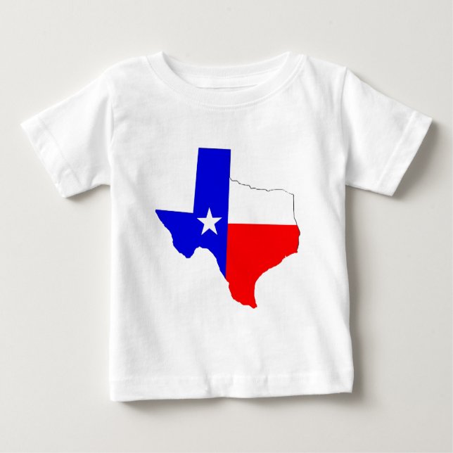 Camiseta Para Bebê Orgulho de Texas (Frente)