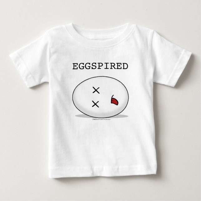 Camiseta Para Bebê Ovo de Morto (Expirado) (Frente)