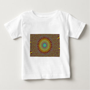Camiseta Para Bebê Padrão tribal africano de tapetes iranianos.jpg