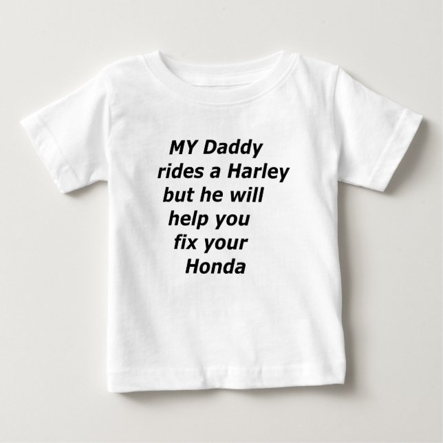 Camiseta Para Bebê pais (Frente)