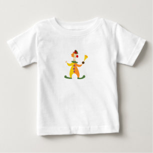 Camiseta Para Bebê Palhaço
