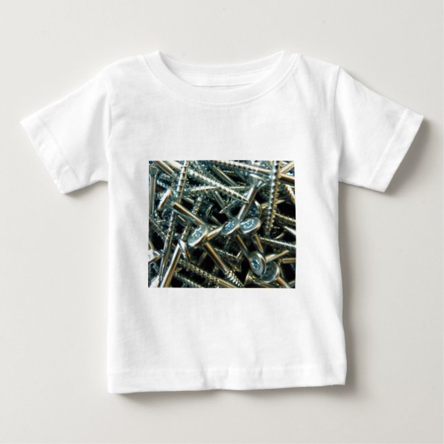 Camiseta Para Bebê Parafuso (Frente)