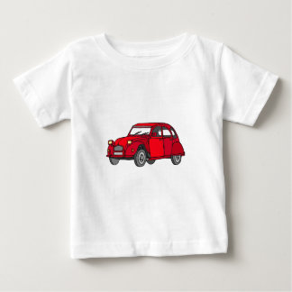 Camiseta Para Bebê Pato vermelho (2CV)
