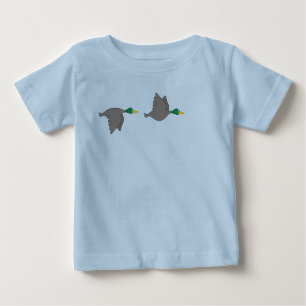 Camiseta Para Bebê Patos de Cartoon - Critério