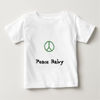 Camiseta Para Bebê Peace Baby Longsleeve