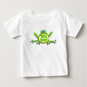 Camiseta Para Bebê Pense Verde