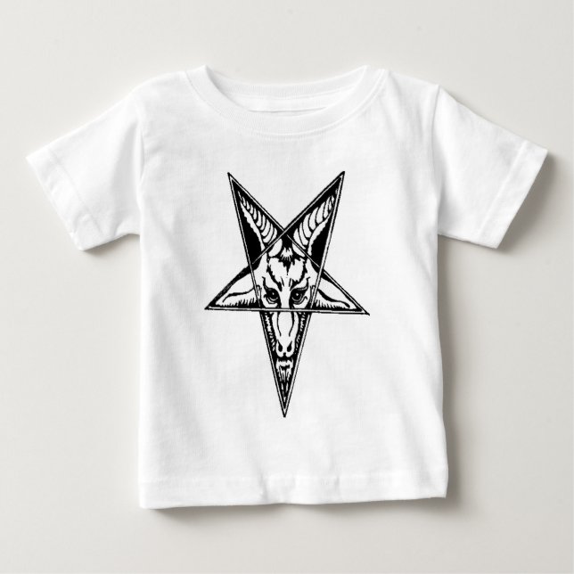 Camiseta Para Bebê Pentagram (Frente)