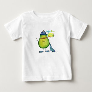 Camiseta Para Bebê Pera do Aqua, T do bebê