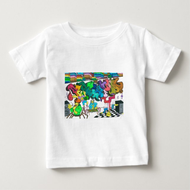 Camiseta Para Bebê PercentumHipHop (Frente)