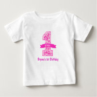 Personalizar primeiro aniversario de Leopardo Rosa