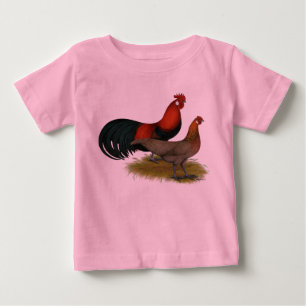 Camiseta Para Bebê Phoenix:  BB Red Pair