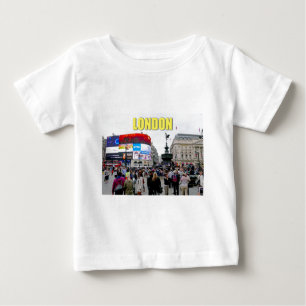 Camiseta Para Bebê Piccadilly Circus - Foto Pro