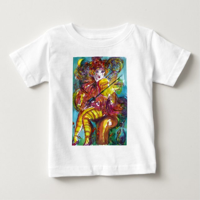 Camiseta Para Bebê PIERO / Noite de Carnaval de Veneza (Frente)
