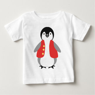 Camiseta Para Bebê Pinguim de Kai