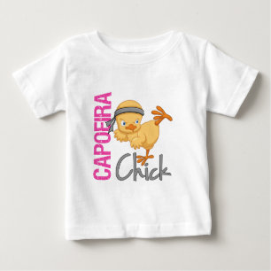 Camiseta Para Bebê Pintinho de Capoeira