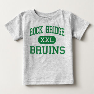 Camiseta Para Bebê Ponte da rocha - Bruins - alta - Colômbia Missour