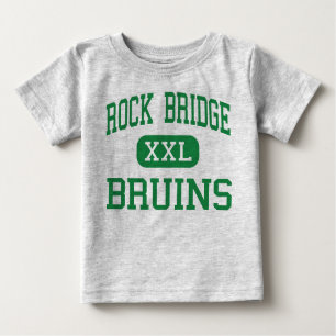 Camiseta Para Bebê Ponte da rocha - Bruins - alta - Colômbia Missouri