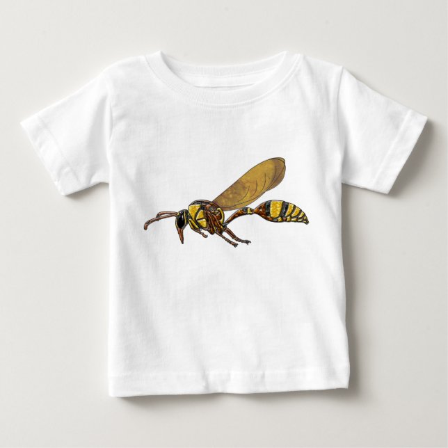 Camiseta Para Bebê Potter Wasp (Frente)