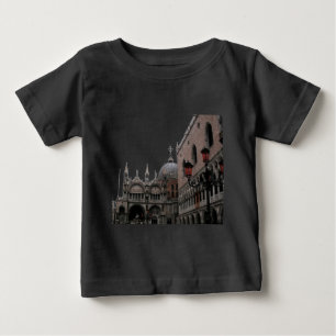 Camiseta Para Bebê Praça & Basílica de São Marcos