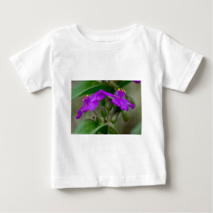 Camiseta Para Bebê Presentes de Roupas de Gêmeas de Flor Silvestre Tr