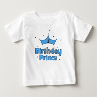 Camiseta Para Bebê primeiro aniversario Prince