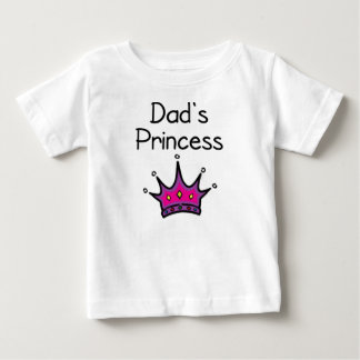 Camiseta Para Bebê Princesa pai