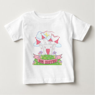 CAMISETA PARA BEBÊ PRINCESS BIG SISTER