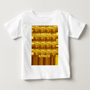Camiseta Para Bebê Promessa de Ouro de África