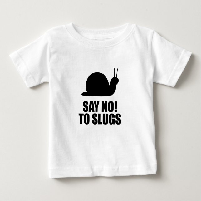 Camiseta Para Bebê Puta engraçada (Frente)