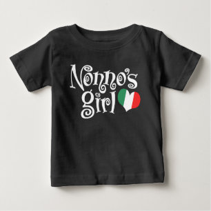 Camiseta Para Bebê Rapariga de Nonno
