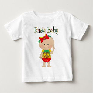 Camiseta Para Bebê Rasta Baby