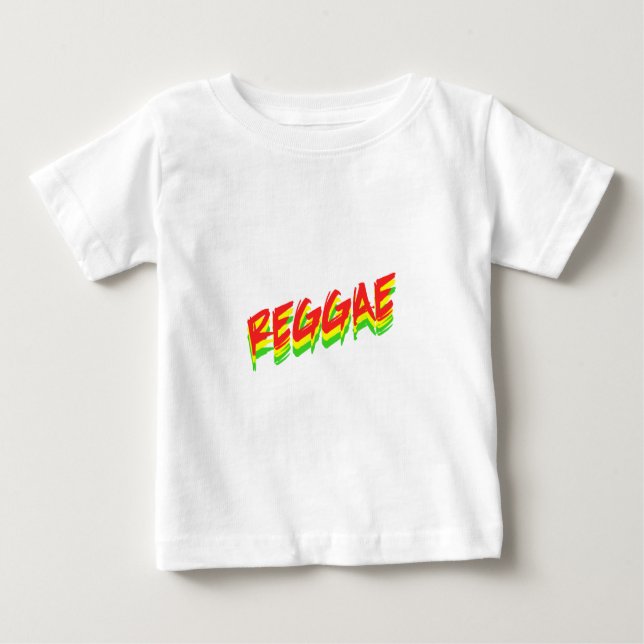 Camiseta Para Bebê Reggae (Frente)