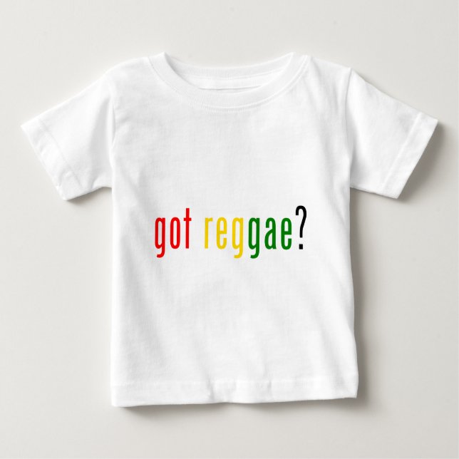 Camiseta Para Bebê reggae obtida? (Frente)