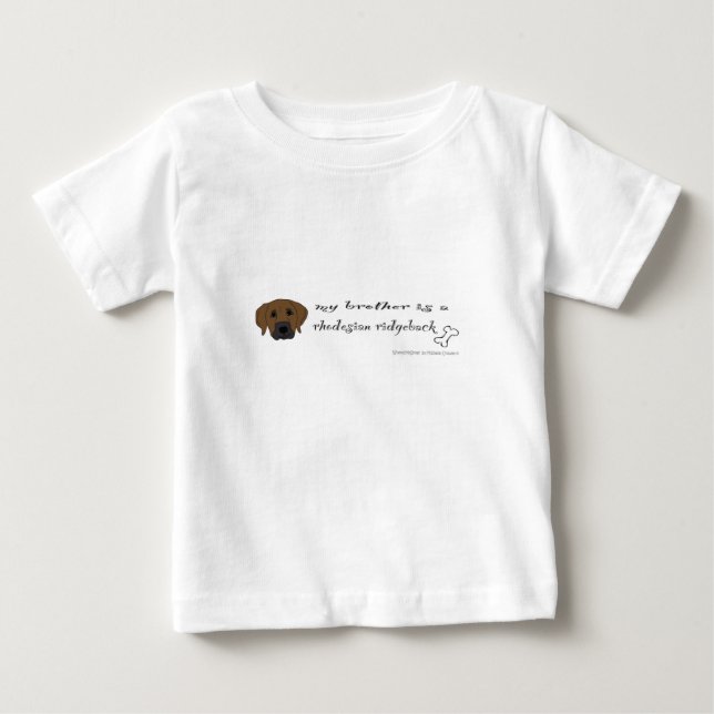 Camiseta Para Bebê ressaca - mais raças (Frente)