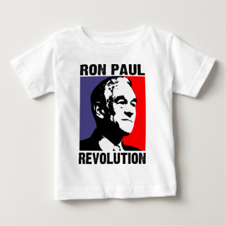 Camiseta Para Bebê Revolução de Ron Paul