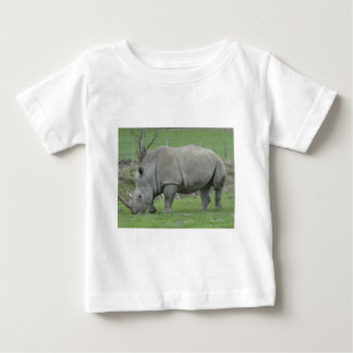 Camiseta Para Bebê Rinoceronte