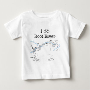 Camiseta Para Bebê Rio I Bike Root