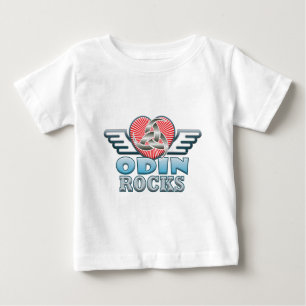 Camiseta Para Bebê Rochas de Odin