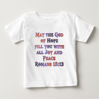 Camiseta Para Bebê Romanos 15:13
