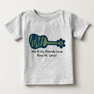 Camiseta Para Bebê Ross M. Arrecadação Bebê