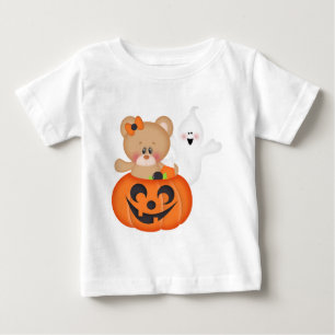 Camiseta Para Bebê Roupa de Halloween