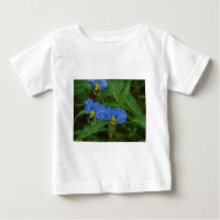 Roupa e presentes de flor azul asiático WIldflower