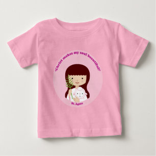 Camiseta Para Bebê Rua. Agnes
