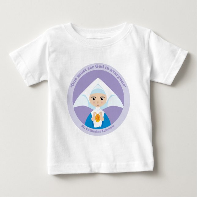 Camiseta Para Bebê Rua Catherine Laboure (Frente)