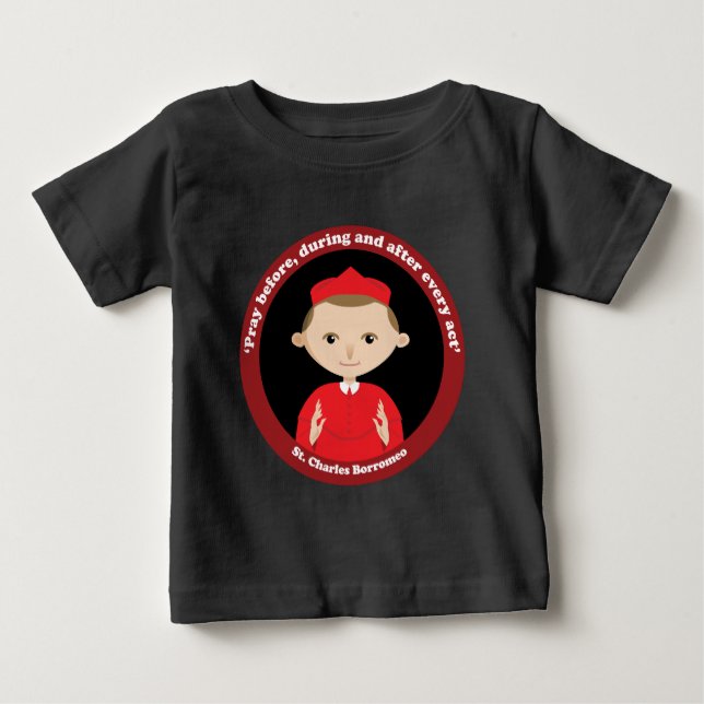 Camiseta Para Bebê Rua Charles Borromeo (Frente)