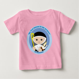 Camiseta Para Bebê Rua. Scholastica